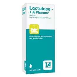 LACTULOSE-1A Pharma sīrups, 200 ml