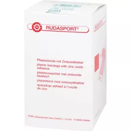 RUDASPORT Ģipša pārsējs 10 cmx2,5 m, 1 gab