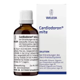 CARDIODORON MITE Atšķaidījums, 50 ml