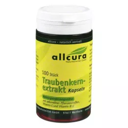 TRAUBENKERNEXTRAKT kapsulas, 100 gab