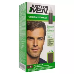 JUST vīriešiem tonējošais šampūns vidēji brūns, 60 ml