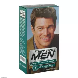 JUST vīriešiem tonējošais šampūns melni brūns, 60 ml