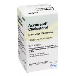 ACCUTREND Holesterīna teststrēmeles, 5 gab