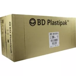 BD PLASTIPAK Spr.30 ml Luer bez lateksa, 60X30 ml