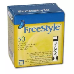FREESTYLE Teststrēmeles, 50 gab