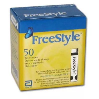 FREESTYLE Teststrēmeles, 50 gab FREESTYLE Teststrēmeles, 50 gab