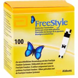 FREESTYLE Teststrēmeles, 100 gab