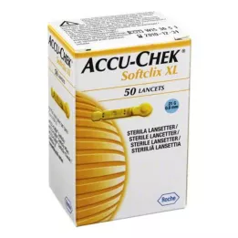 ACCU-CHEK Softclix Lancet XL, 50 gab
