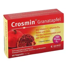 CROSMIN Granātābolu kapsulas, 60 gab