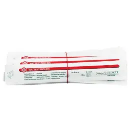 Koka vates tamponi 15 cm maza galva sterila, 50x2 gab