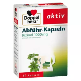 DOPPELHERZ Caurejas kapsulas Rizinol 1 000 mg, 30 gab