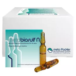 METABIOSULF N šķīdums injekcijām, 50X2 ml