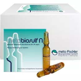 METABIOSULF N šķīdums injekcijām, 500X2 ml