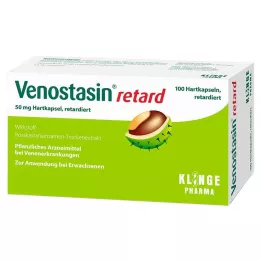 VENOSTASIN retard 50 mg ilgstošas darbības cietā kapsula, 100 gab