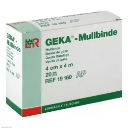MULLBINDEN GEKA 4 cmx4 m, 20 gab