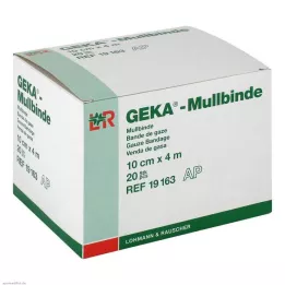 MULLBINDEN GEKA 10 cmx4 m, 20 gab