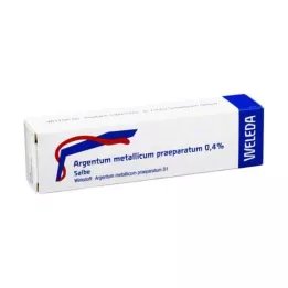 ARGENTUM METALLICUM PRAEPARATUM 0,4% ziede, 25 g