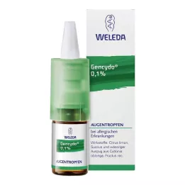GENCYDO 0,1% acu pilieni, 10 ml