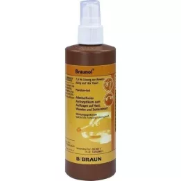 BRAUNOL Gļotādas antiseptisks līdzeklis, 250 ml