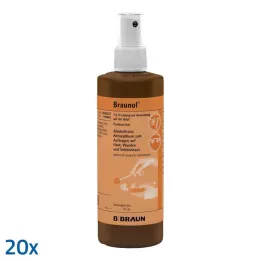 BRAUNOL Gļotādas antiseptisks līdzeklis, 20X250 ml