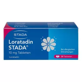 LORATADIN STADA 10 mg tabletes, 20 gab
