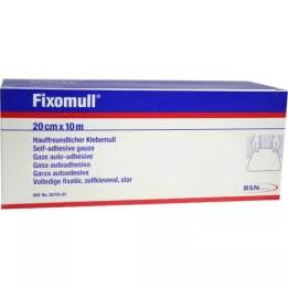 FIXOMULL Adhesive mull 20 cmx10 m, 1 gab