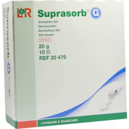 SUPRASORB G Amorfā gēla šļirce 20g, 200g