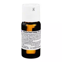 SOLUTIO FERRI komp.D 3 atšķaidījums, 50 ml