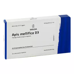 APIS MELLIFICA D 3 ampulas, 8 gab