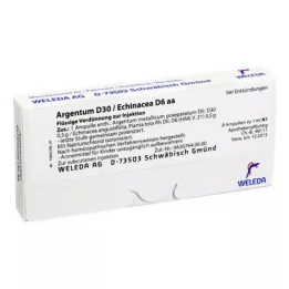 ARGENTUM D 30/ECHINACEA D 6 aa ampulas, 8 gab