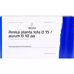 ARNICA PLANTA kopā D 15/Aurum D 10 aa ampulas, 8 ml