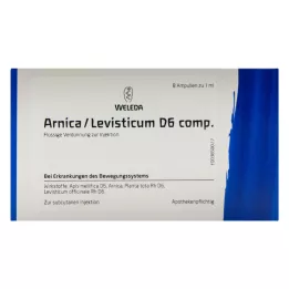 ARNICA/LEVISTICUM D 6 kompl. ampulas, 8X1 ml