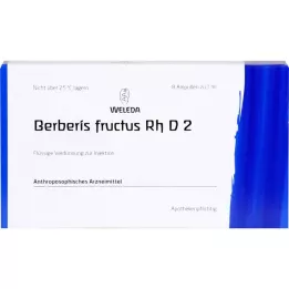 BERBERIS FRUCTUS Rh D 2 ampulas, 8 ml