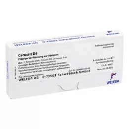 CERUSSIT D 8 ampulas, 8X1 ml