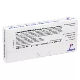 CHAMOMILLA/MALACHIT kompozīcijas ampulas, 8X1 ml
