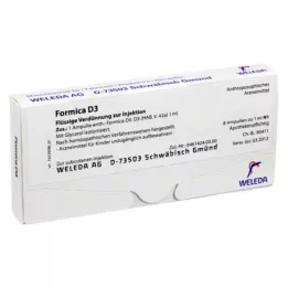 FORMICA D 3 ampulas, 8X1 ml