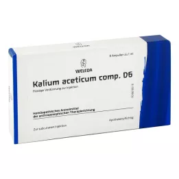 KALIUM ACETICUM COMP.D 6 ampulas, 8X1 ml