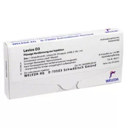 LEVICO D 3 ampulas, 8X1 ml