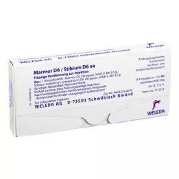 MARMOR D 6/Stibium D 6 aa ampulas, 8x1 ml
