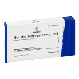 SOLUTIO SILICEAE komp.D 15 ampulas, 8X1 ml