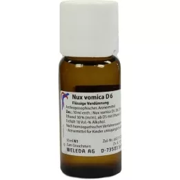NUX VOMICA D 6 Atšķaidījums, 50 ml