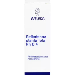 BELLADONNA PLANTA kopā Rh D 4 Atšķaidījums, 20 ml