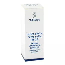 URTICA DIOICA FERRO culta Rh D3 Atšķaidījums, 20 ml