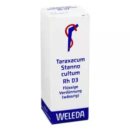 TARAXACUM STANNO cultum RH D 3 atšķaidījums, 20 ml