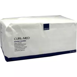 MULLKOMPRESSEN 10x20 cm nesterils 8-slāņu, 100 gab
