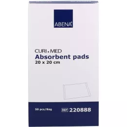 SAUGKOMPRESSEN nesterils 20x20 cm 400 g/m, 6x50 gab