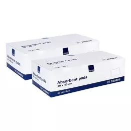 SAUGKOMPRESSEN nesterils 20x40 cm 400 g/m, 2x50 gab