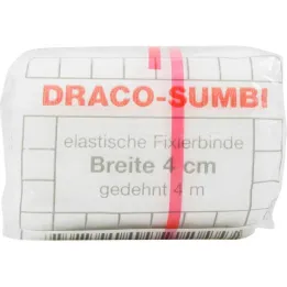 Dracosumbi fiksējošais pārsējs 4 cm x 4 m balts, 1 gab