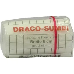 Dracosumbi fiksējošais pārsējs 6 cm x 4 m balts, 1 gab
