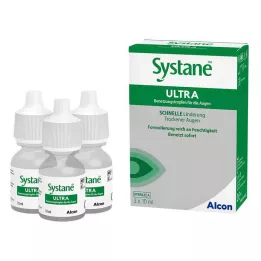SYSTANE ULTRA Eļļojoši pilieni acīm, 3X10 ml